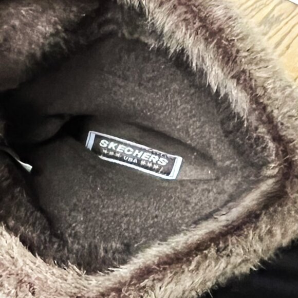 Sketchers Brown Winter Boots - Size 7.5 - Picture 9 of 9